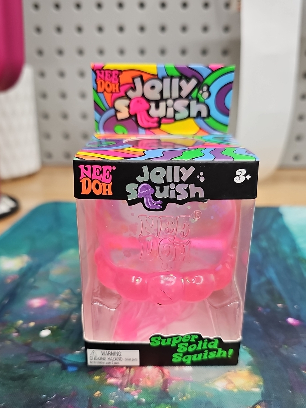Needoh Jelly Squish PINK